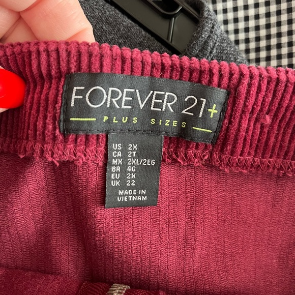 Corduroy Mini Skirt - Picture 3 of 3